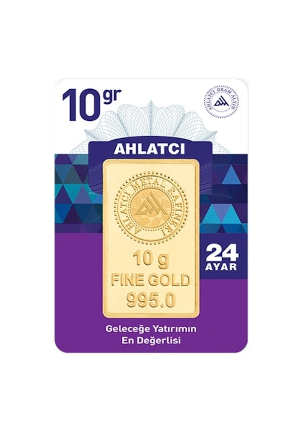 Ahlatçı 10 gr. (995) Külçe Altın