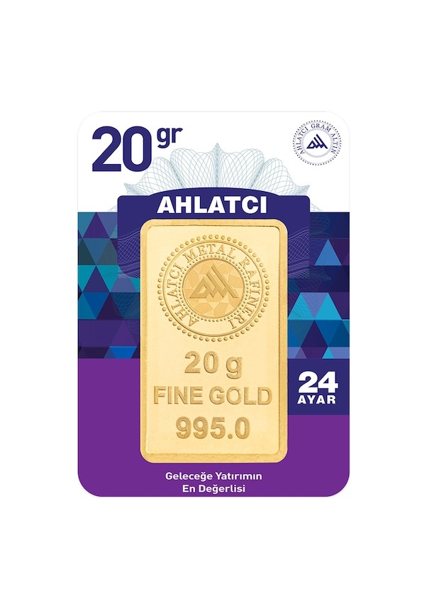 Ahlatçı 20 gr. (995) Külçe Altın