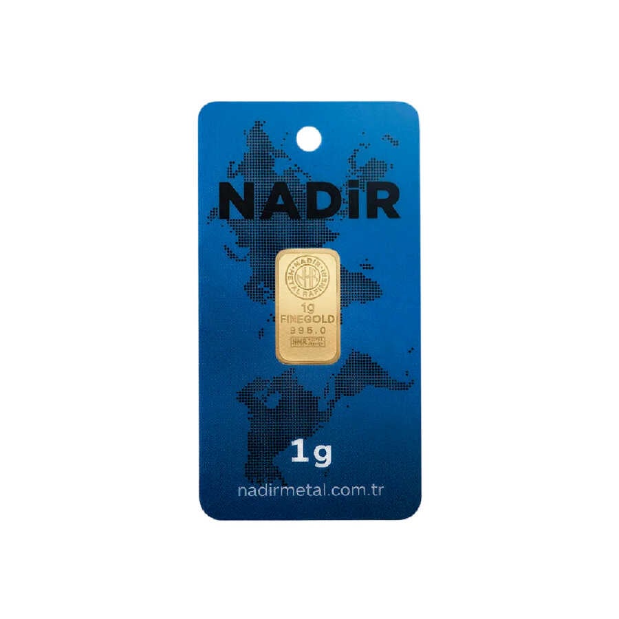 AgaKulche Nadir 1,0 Gram (916) 22 Ayar Paketli Altın