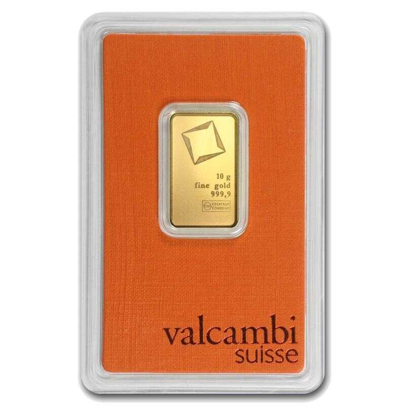 10g Gold Bar | Valcambi